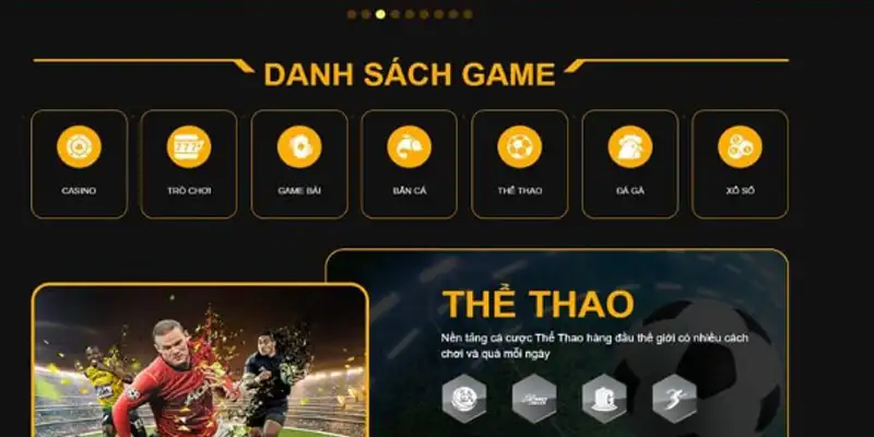 Các hạng mục game hấp dẫn bậc nhất của KO66